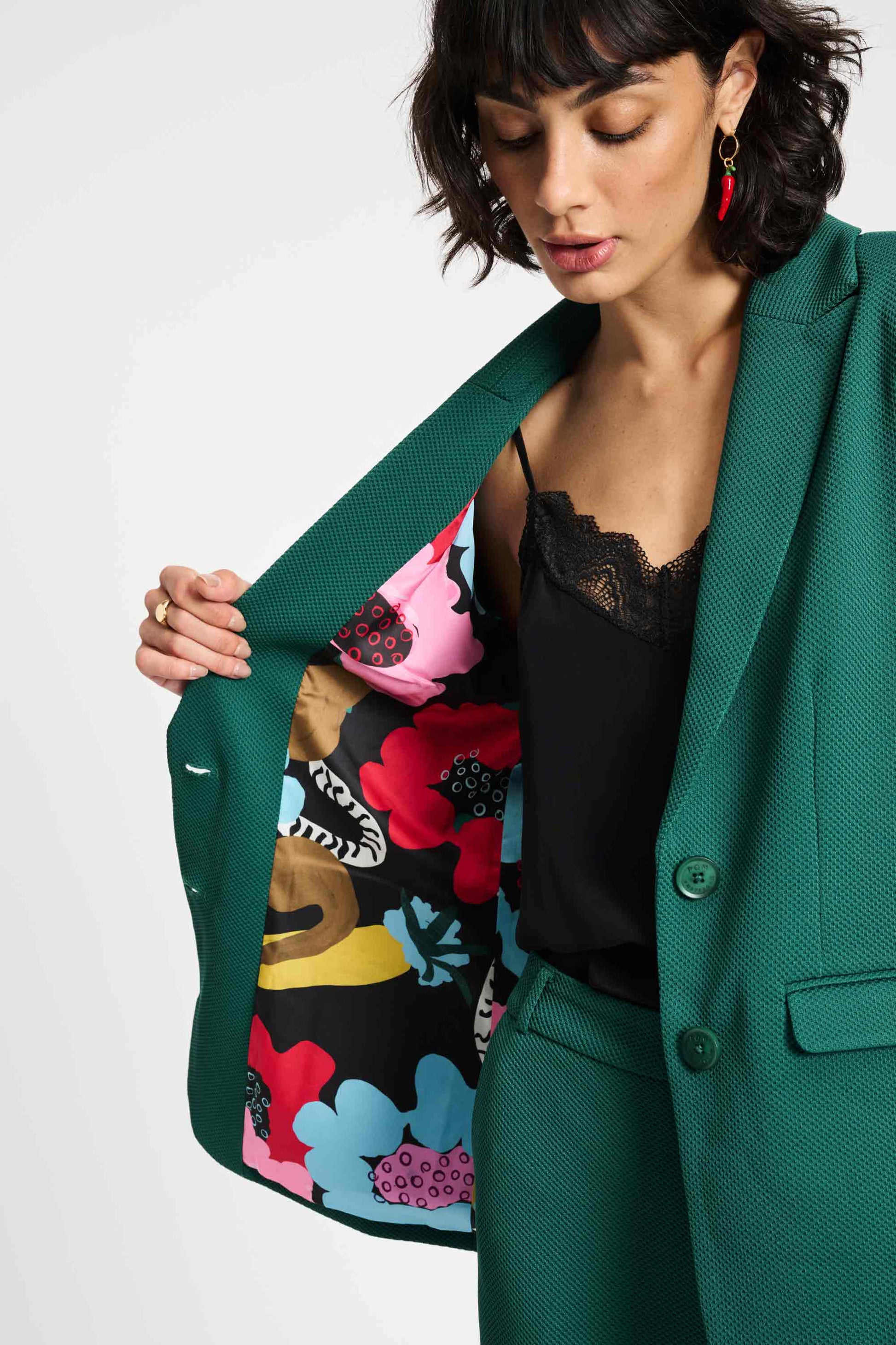 POM Amsterdam Blazers BLAZER - Chloé Pine Green