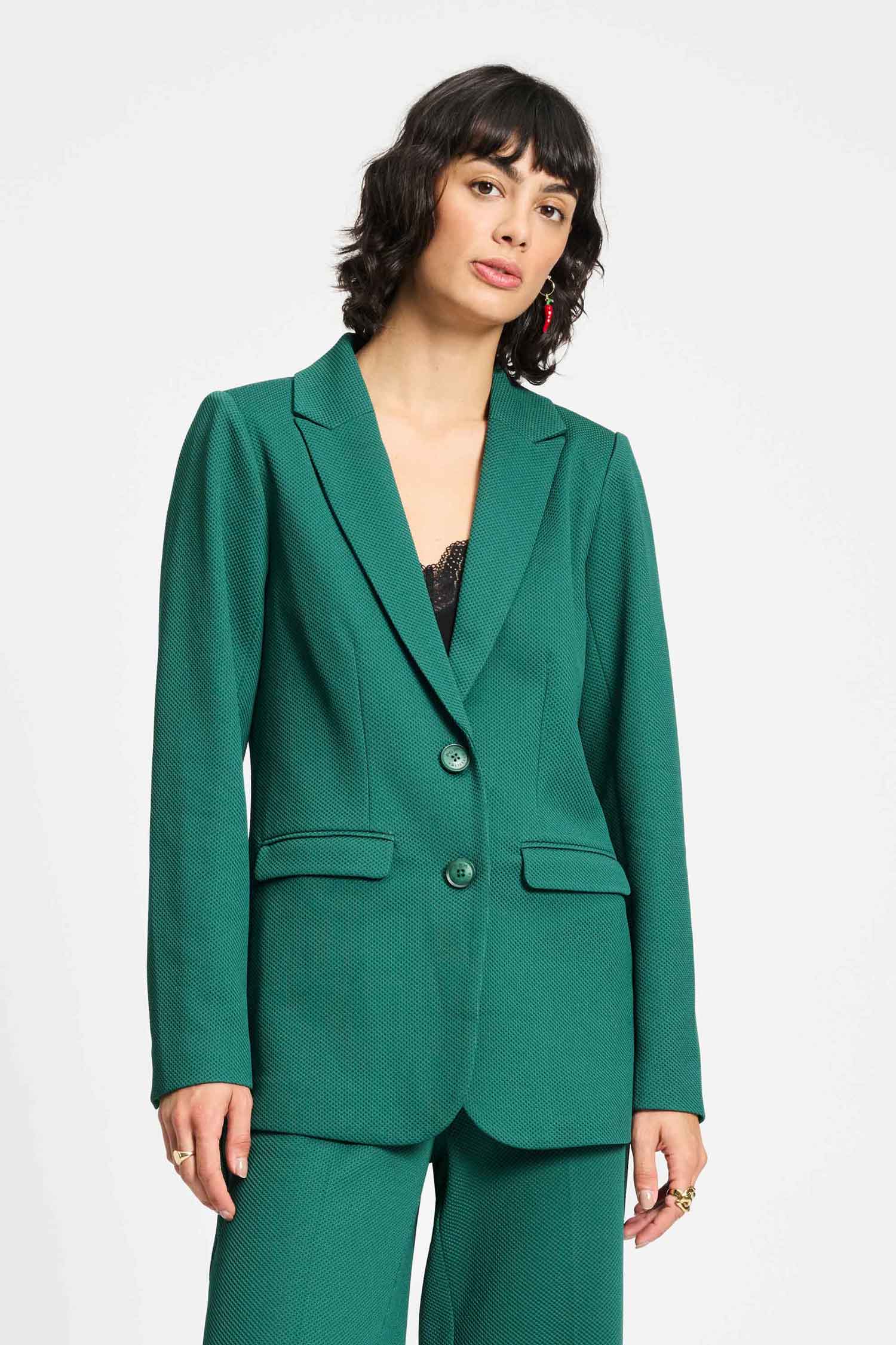 POM Amsterdam Blazers BLAZER - Chloé Pine Green