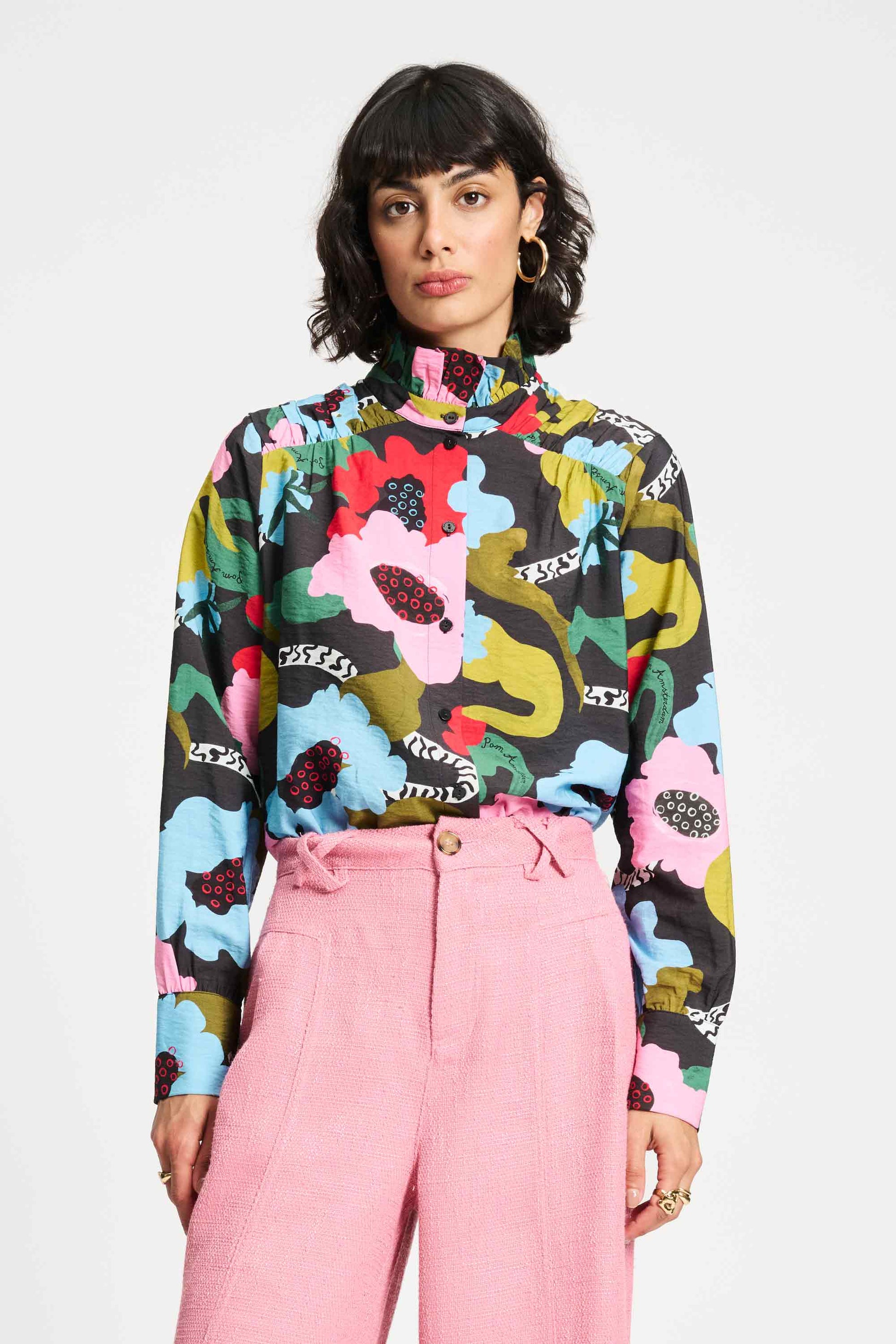 POM Amsterdam Blouses BLOUSE - Autumn Garden