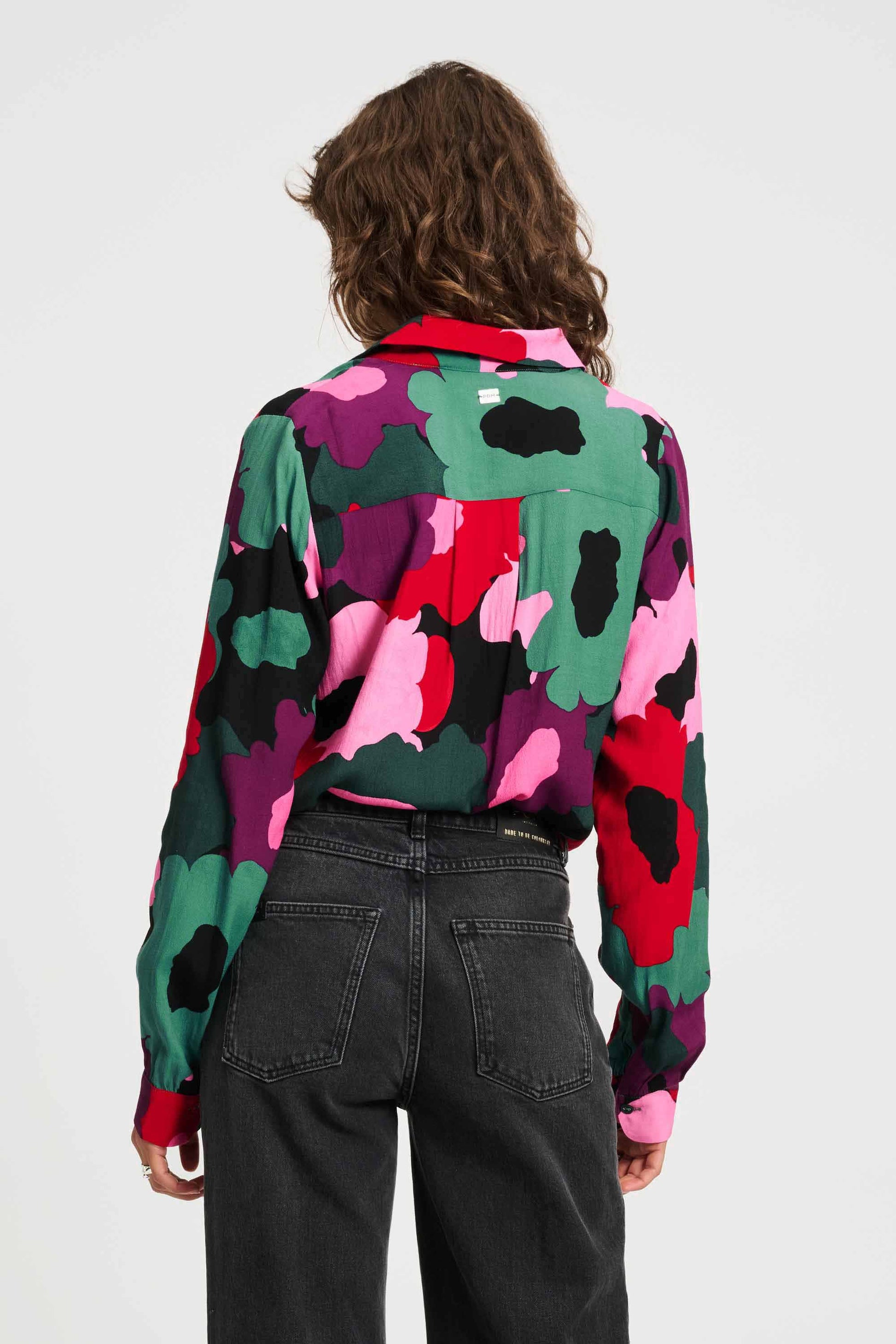 POM Amsterdam Blouses BLOUSE - Mila Abstract Flower