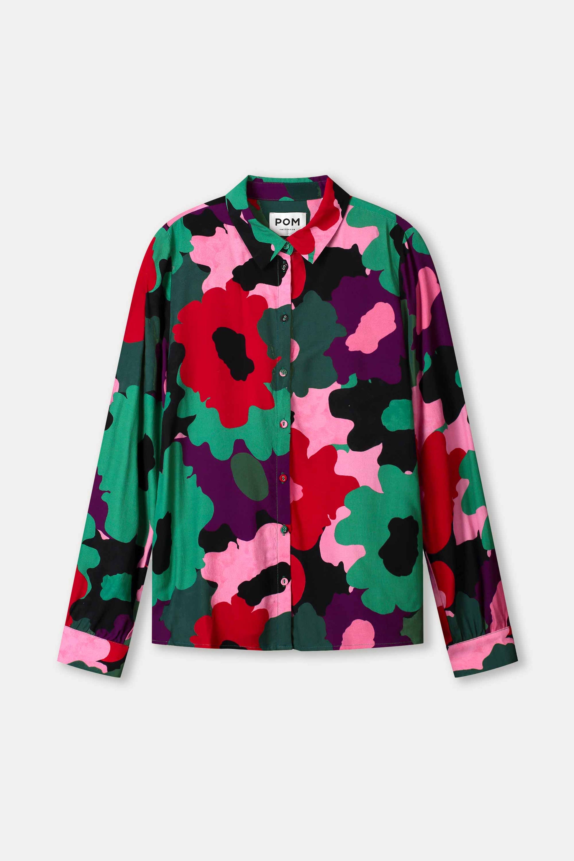 POM Amsterdam Blouses BLOUSE - Mila Abstract Flower