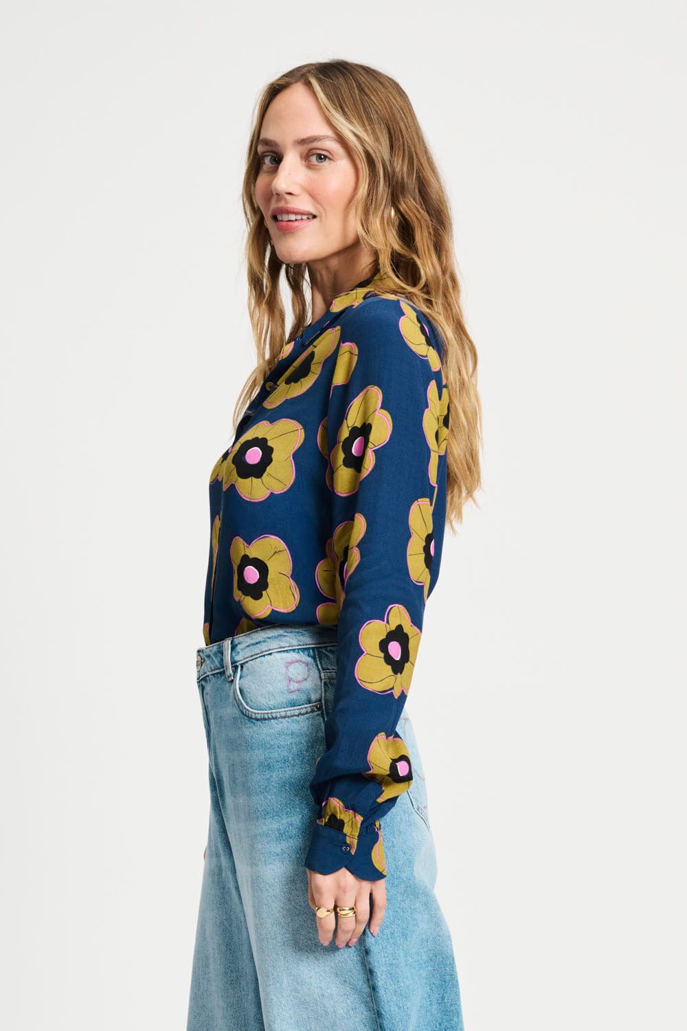 POM Amsterdam Blouses BLOUSE - Mila Fleurs Parfaites