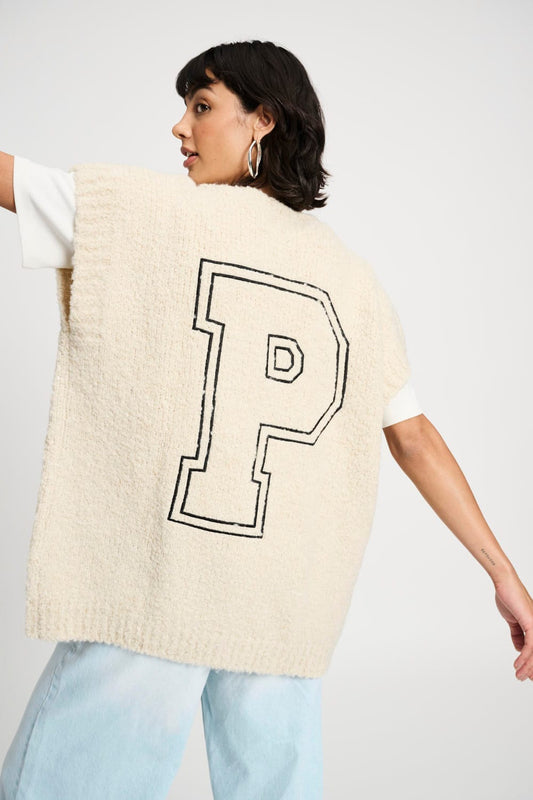 POM Amsterdam Cardigans White / 34 CARDIGAN - Le Blanc