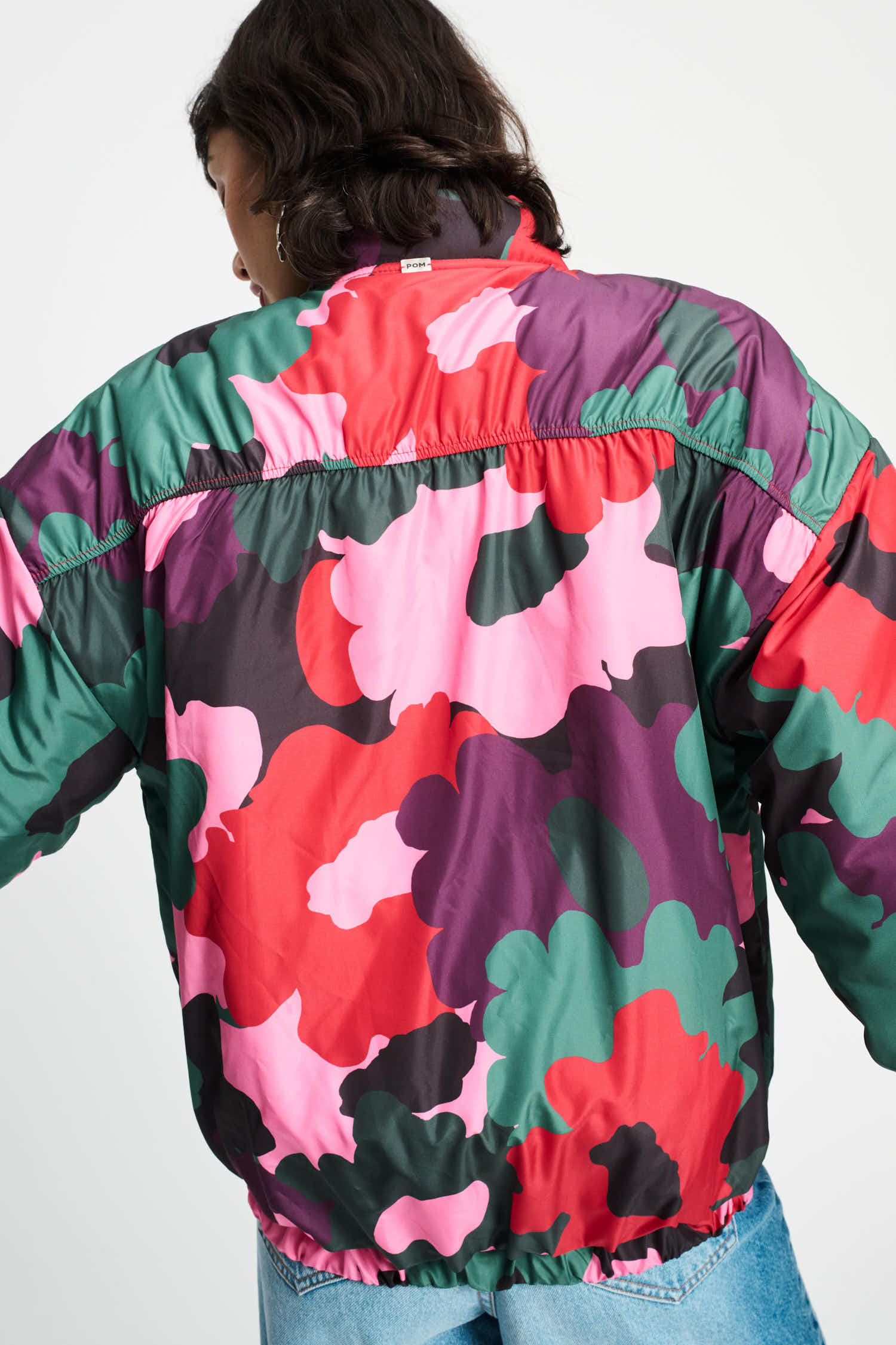 POM Amsterdam Coats VEST - Abstract Flower