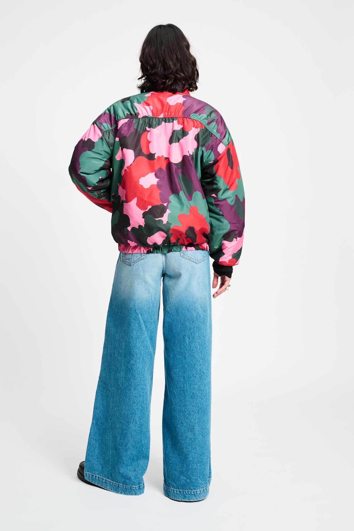 POM Amsterdam Coats VEST - Abstract Flower