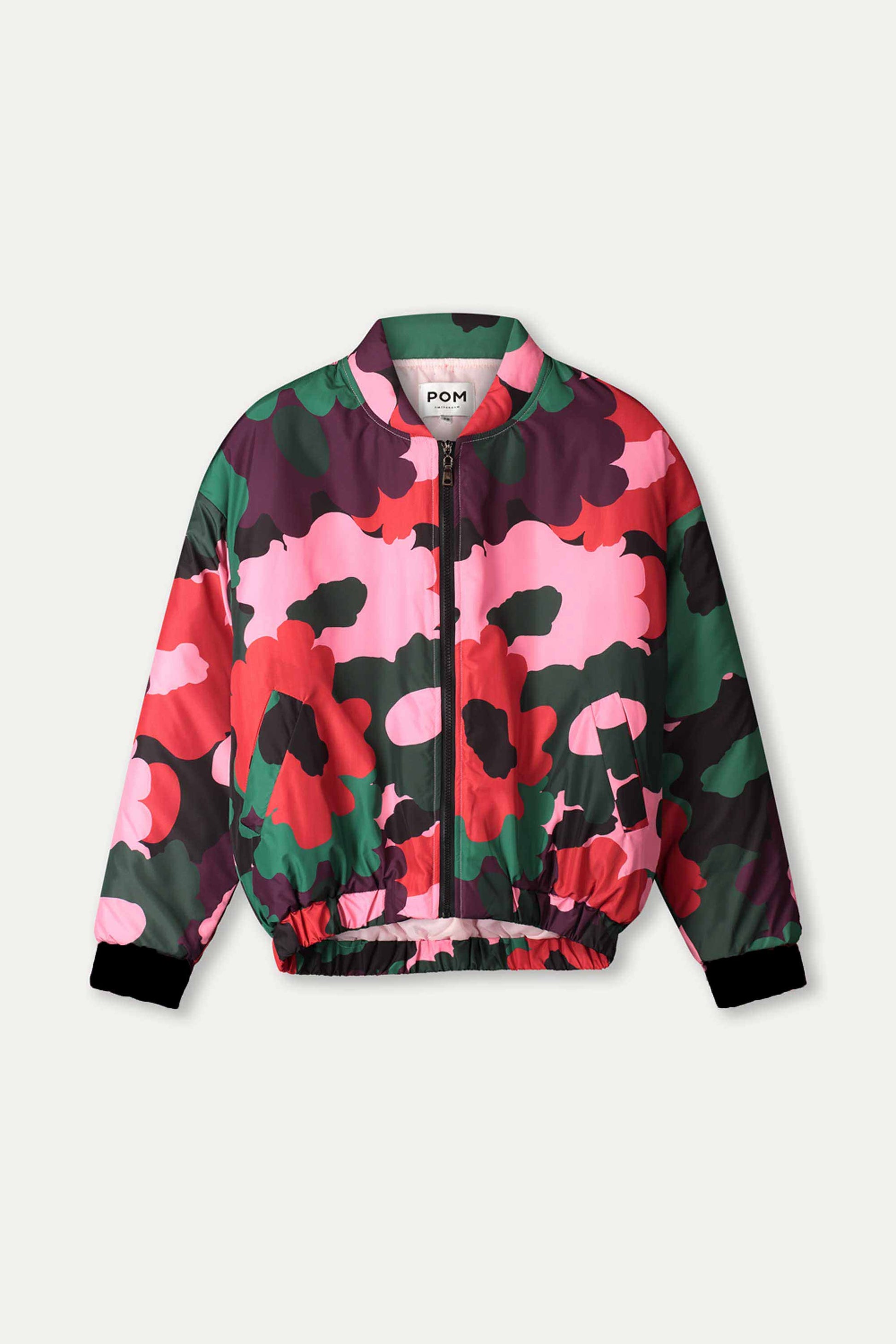 POM Amsterdam Coats VEST - Abstract Flower