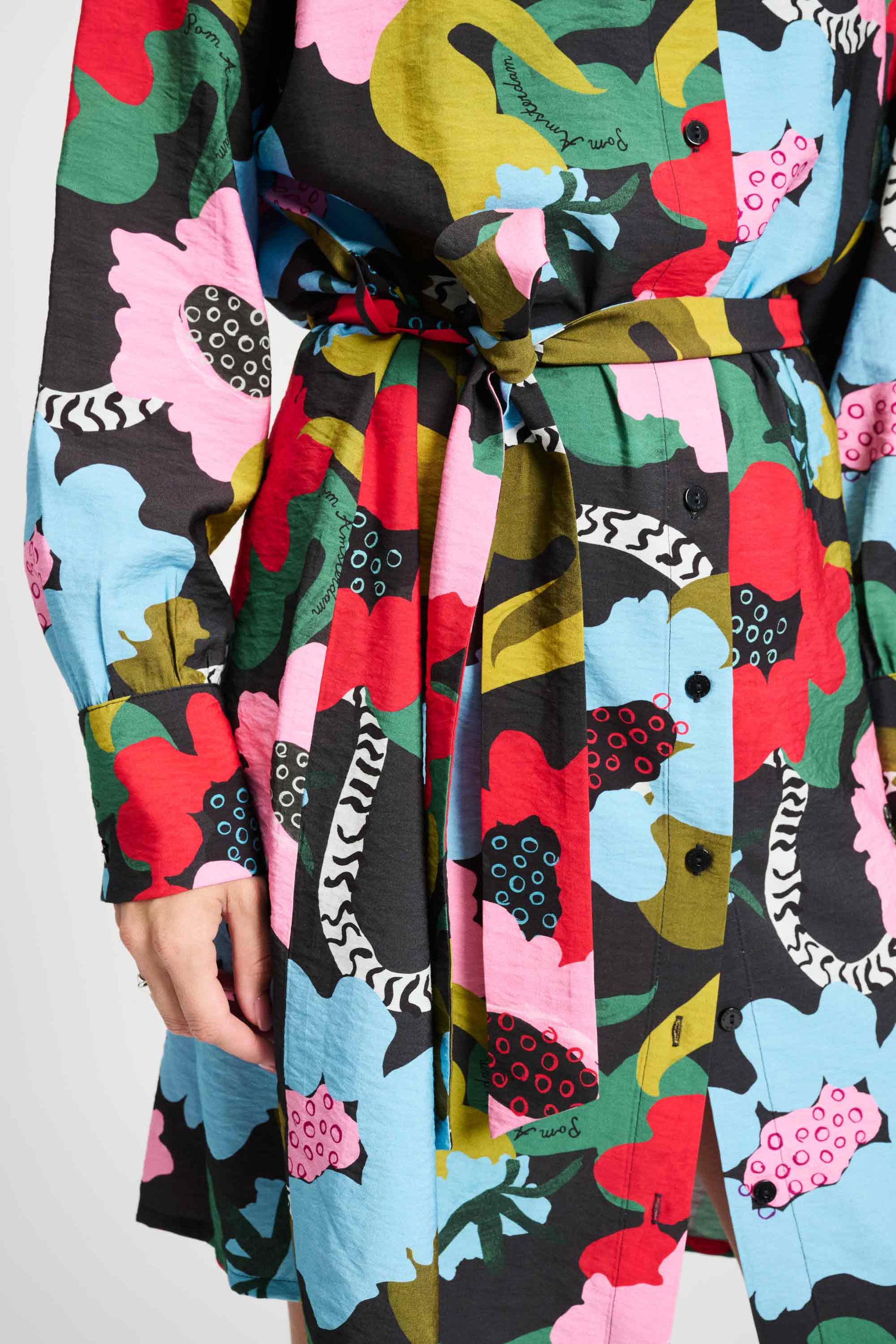 POM Amsterdam Dresses ROBE - Autumn Garden