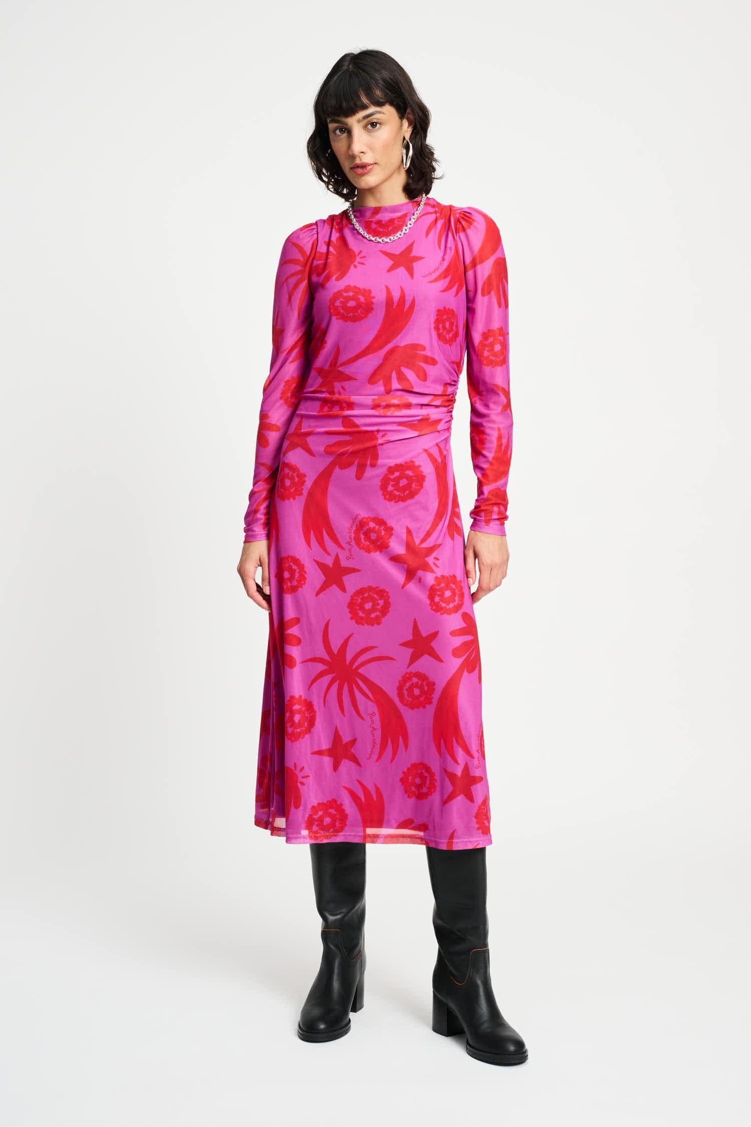 POM Amsterdam Dresses ROBE - Splashing Fireworks