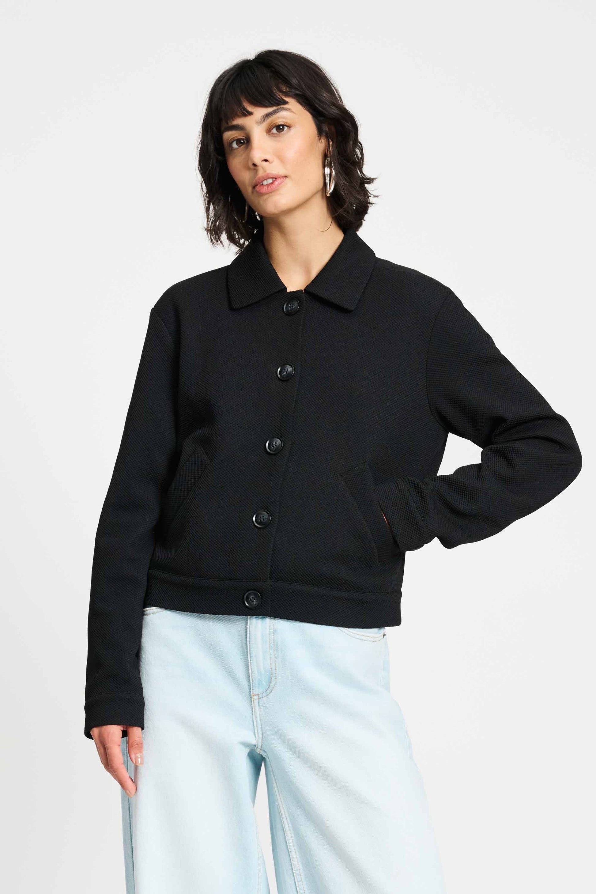 POM Amsterdam Jackets JACKET - Iris Black