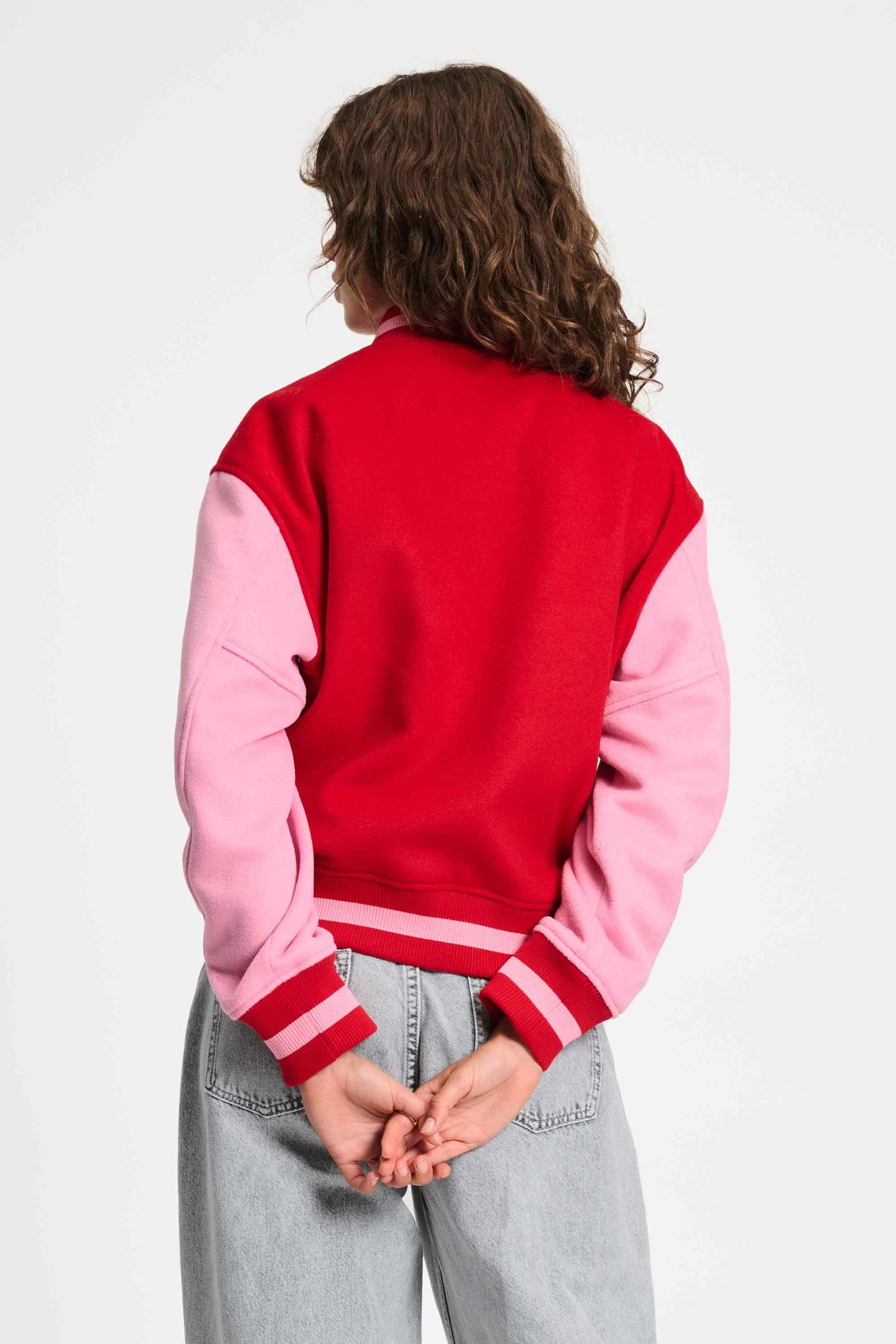 POM Amsterdam Jackets VEST - Baseball Chili Red