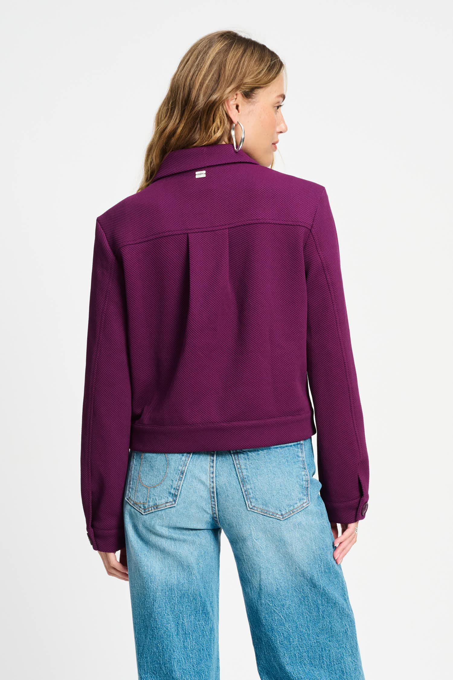 POM Amsterdam Jackets VEST - Iris Plum