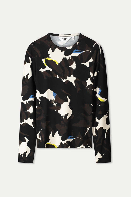 POM Amsterdam Longsleeves TOP - Lily Bovine Brown