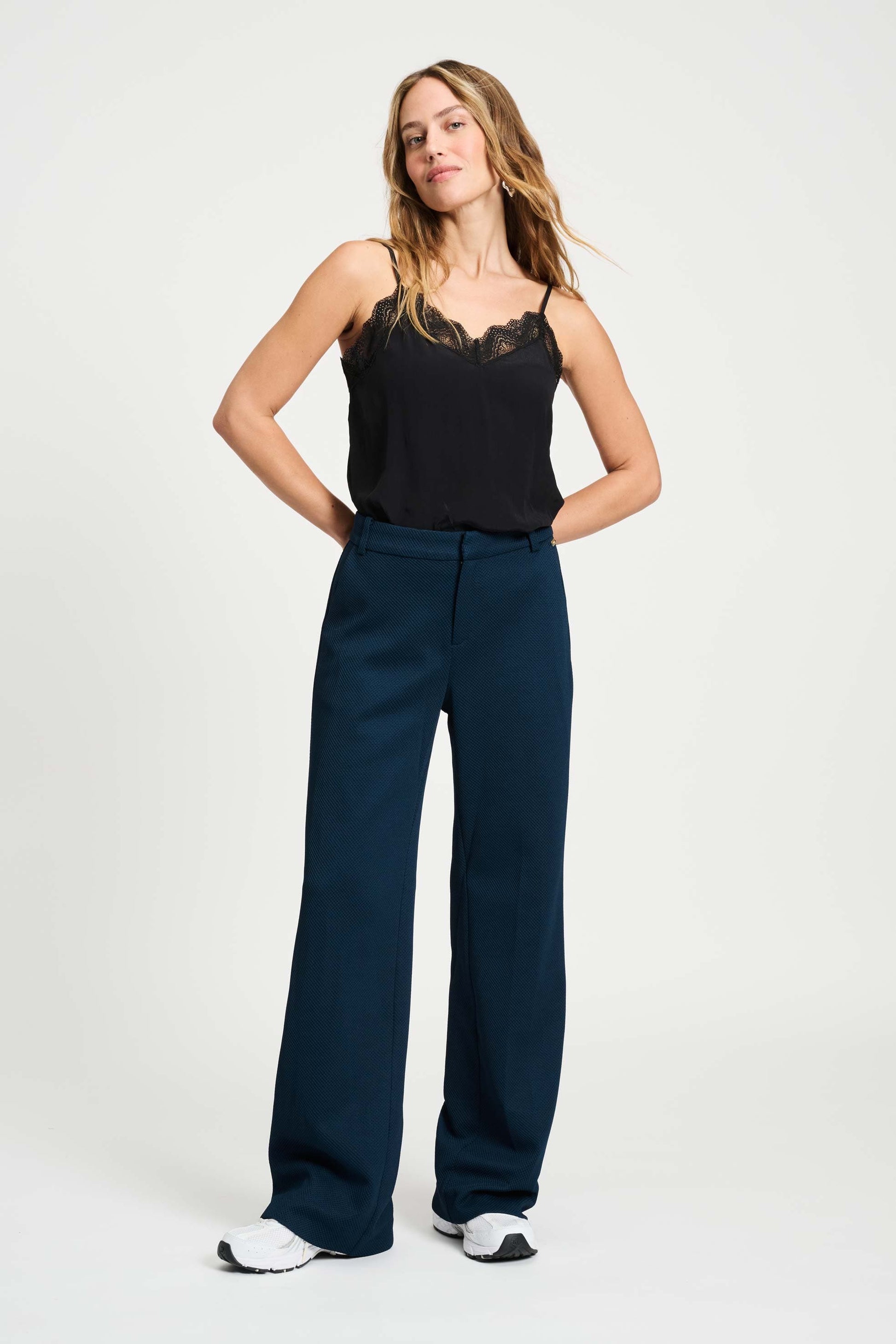 POM Amsterdam Pants Blue / 34 PANTALON - Lara Eternal Blue