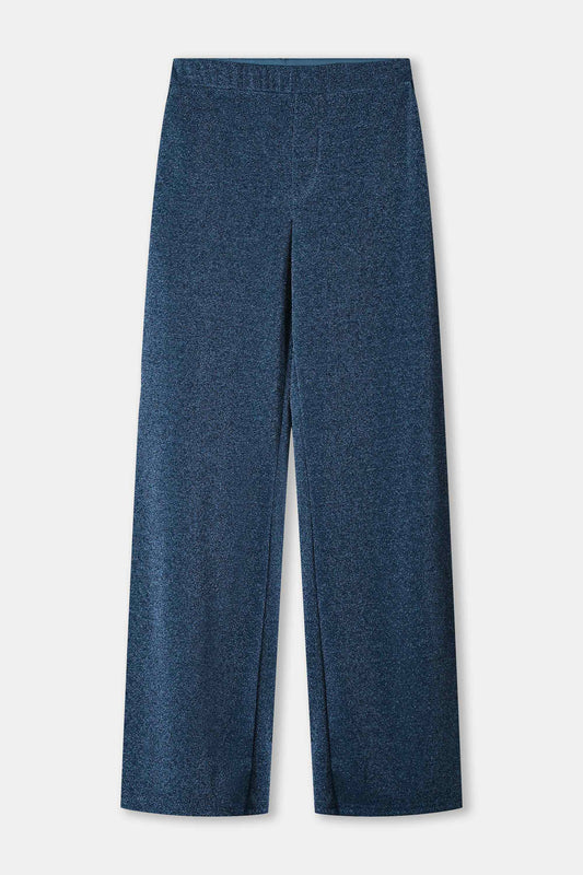 POM Amsterdam Pants PANTALON - Glitter Dawn Blue