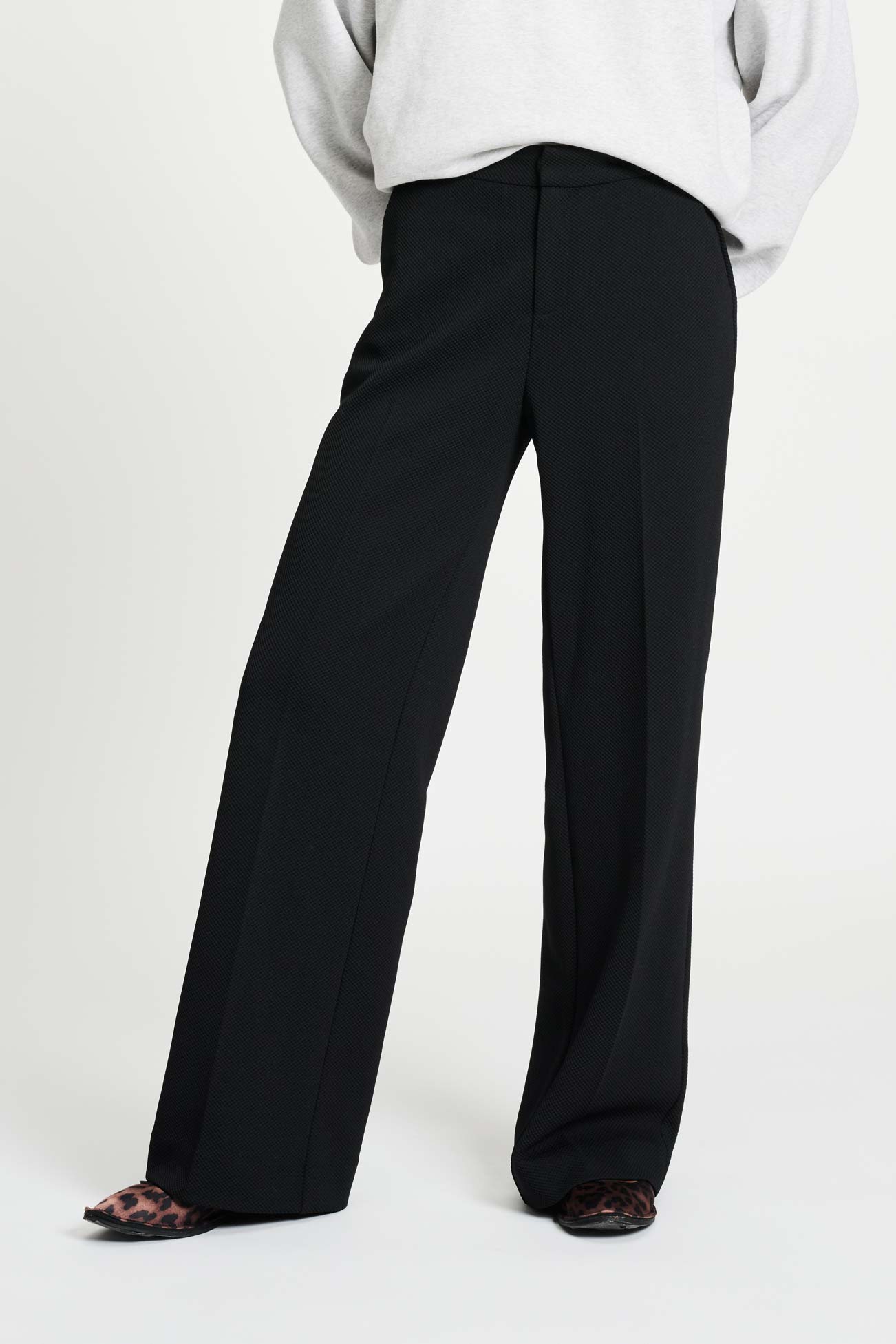 POM Amsterdam Pants PANTALON - Lara Black