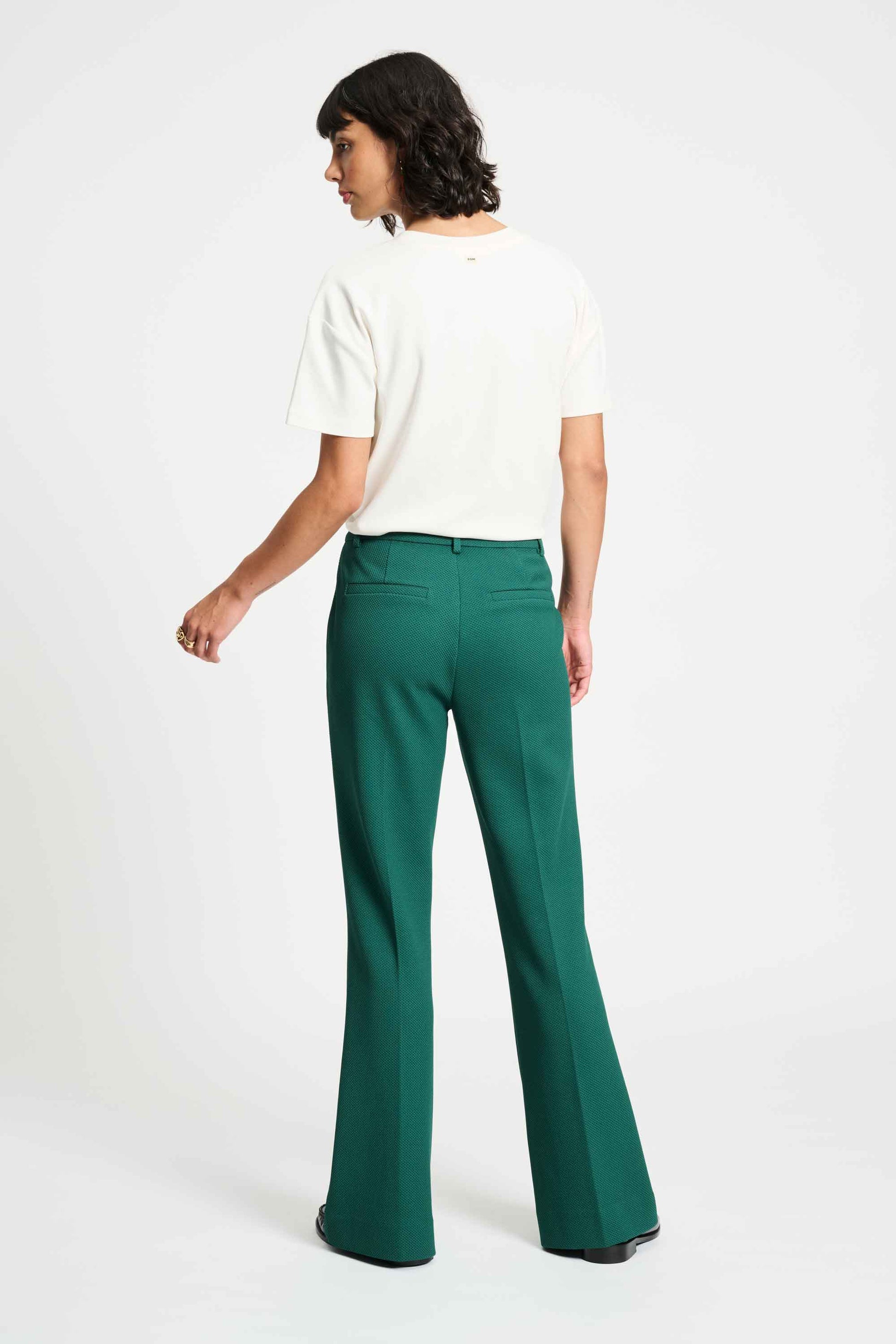 POM Amsterdam Pants PANTALON - Liv Pine Green