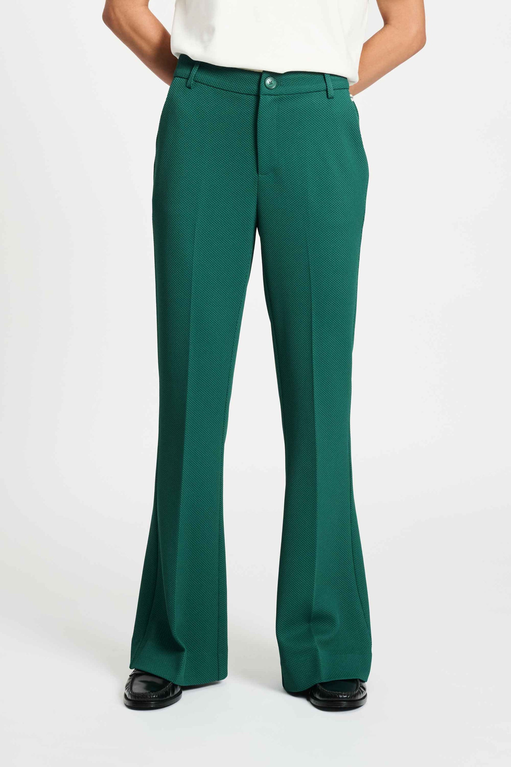 POM Amsterdam Pants PANTALON - Liv Pine Green