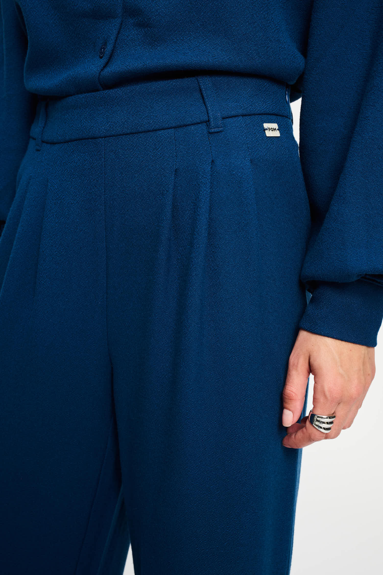 POM Amsterdam Pants PANTALON - Nightfall Blue