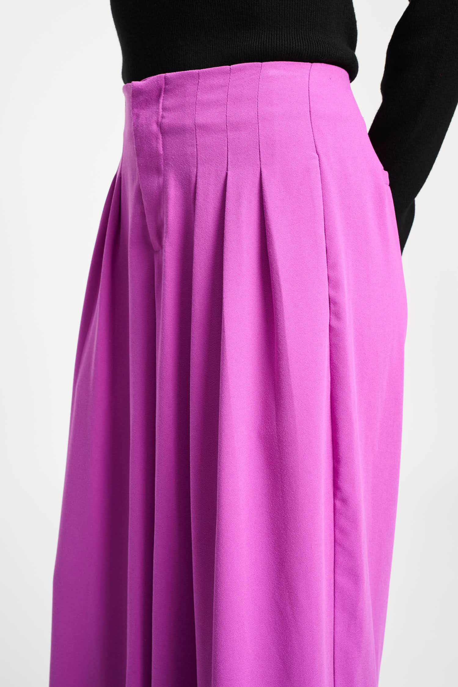 POM Amsterdam Pants PANTALON - Wide leg Frosting Pink