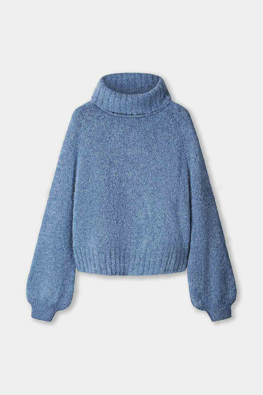 POM Amsterdam Pullovers SWEATER - Dawn Blue
