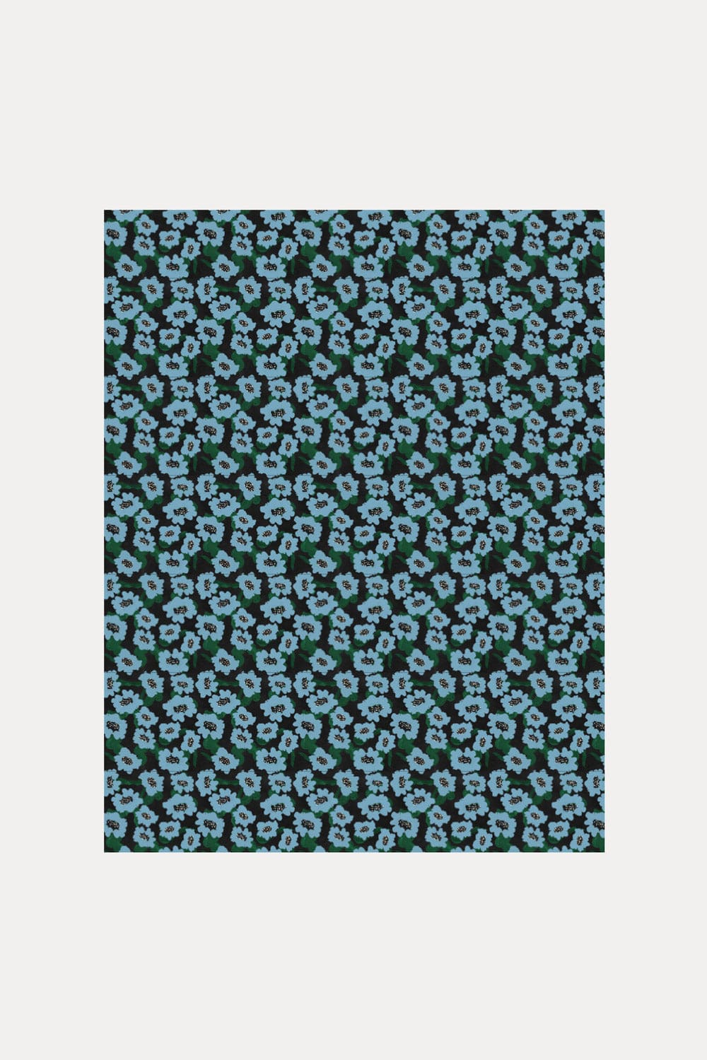 POM Amsterdam Shawls Blue / OS ECHARPE - Wild Flowers Blue