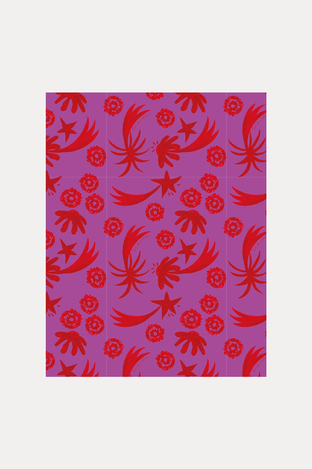 POM Amsterdam Shawls Pink / OS ECHARPE - Splashing Fireworks