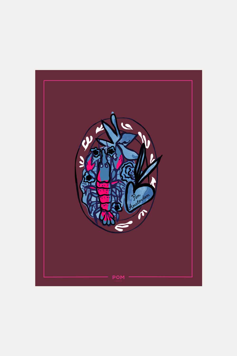 POM Amsterdam Shawls Purple / OS ECHARPE - Le Diner