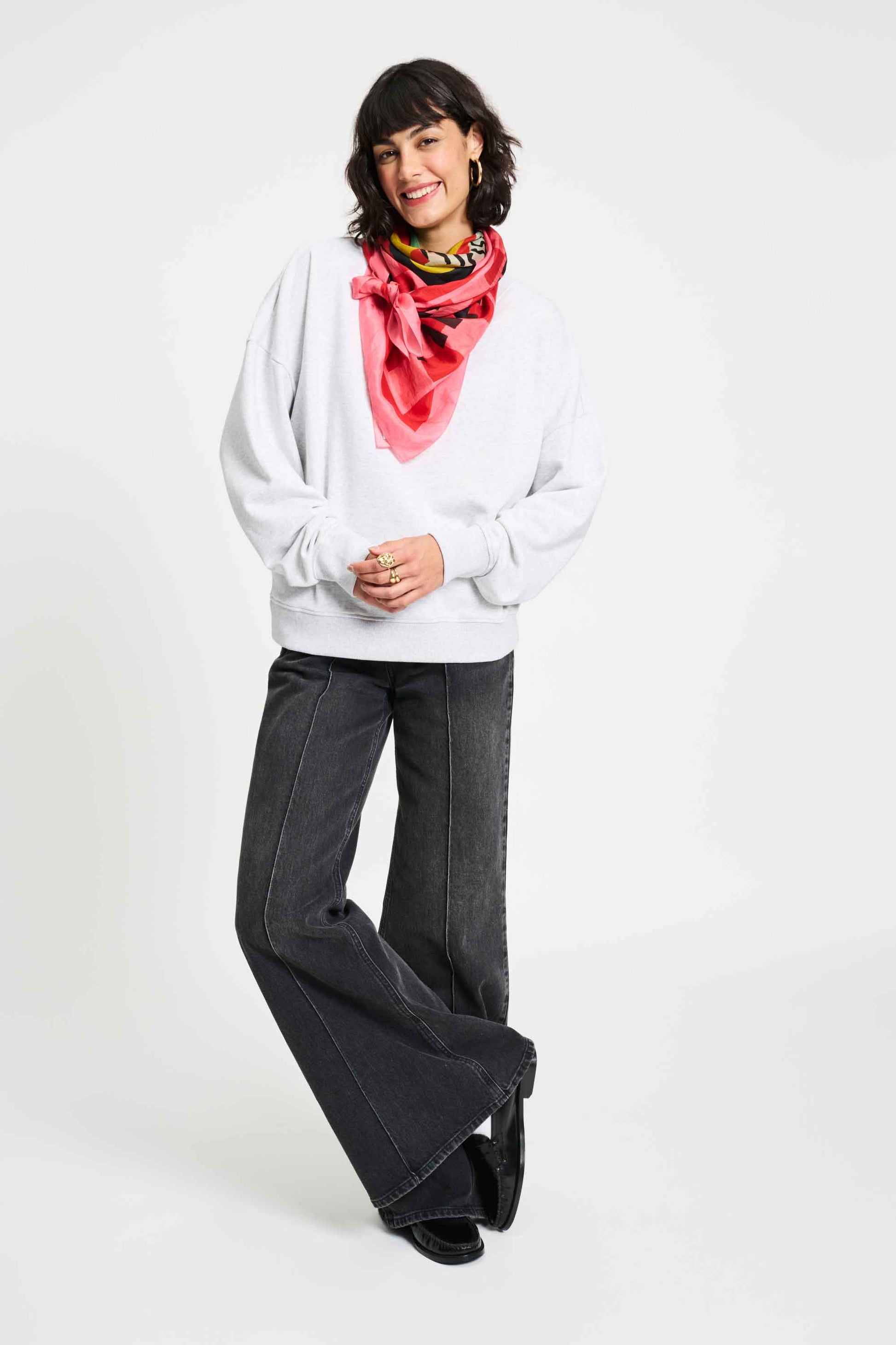 POM Amsterdam Shawls Red / OS ECHARPE - POM'S Menu