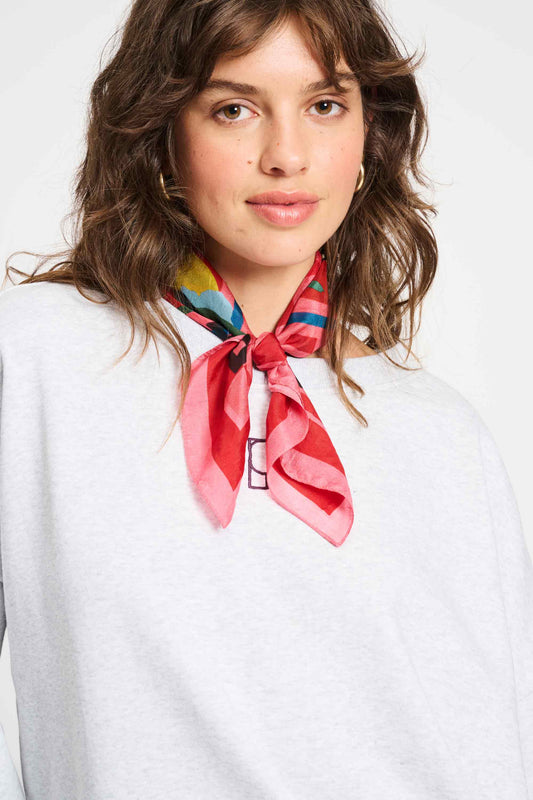 POM Amsterdam Shawls Red / OS ECHARPE - POM'S Menu Small