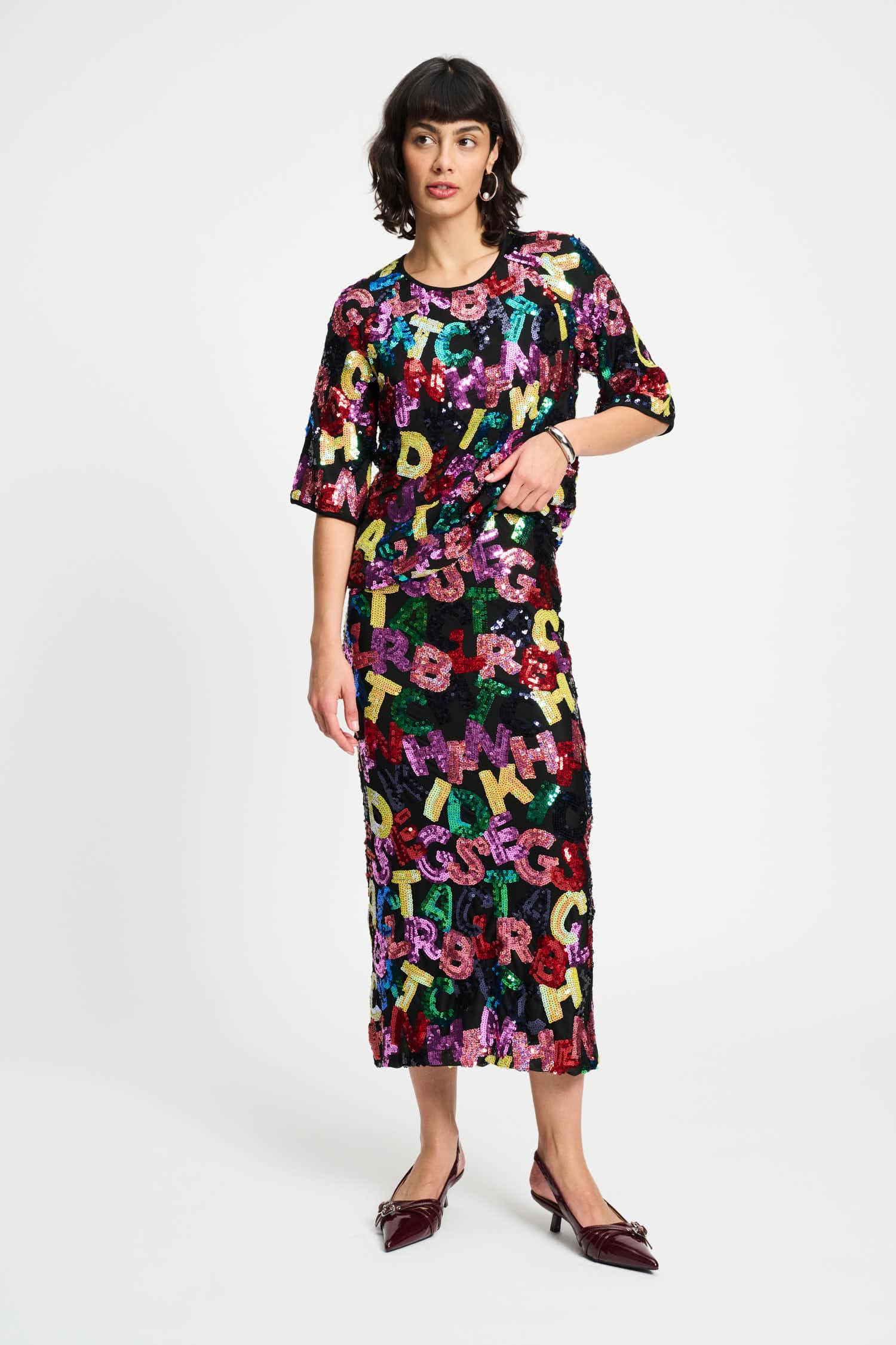 POM Amsterdam Skirts JUPE - Splashing Letters