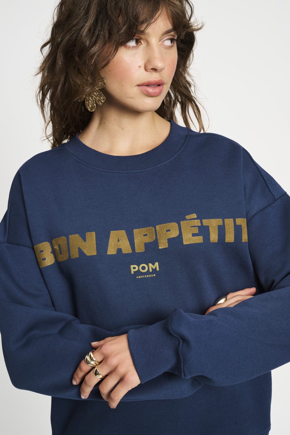 POM Amsterdam Sweaters SWEATER - Bon Appétit