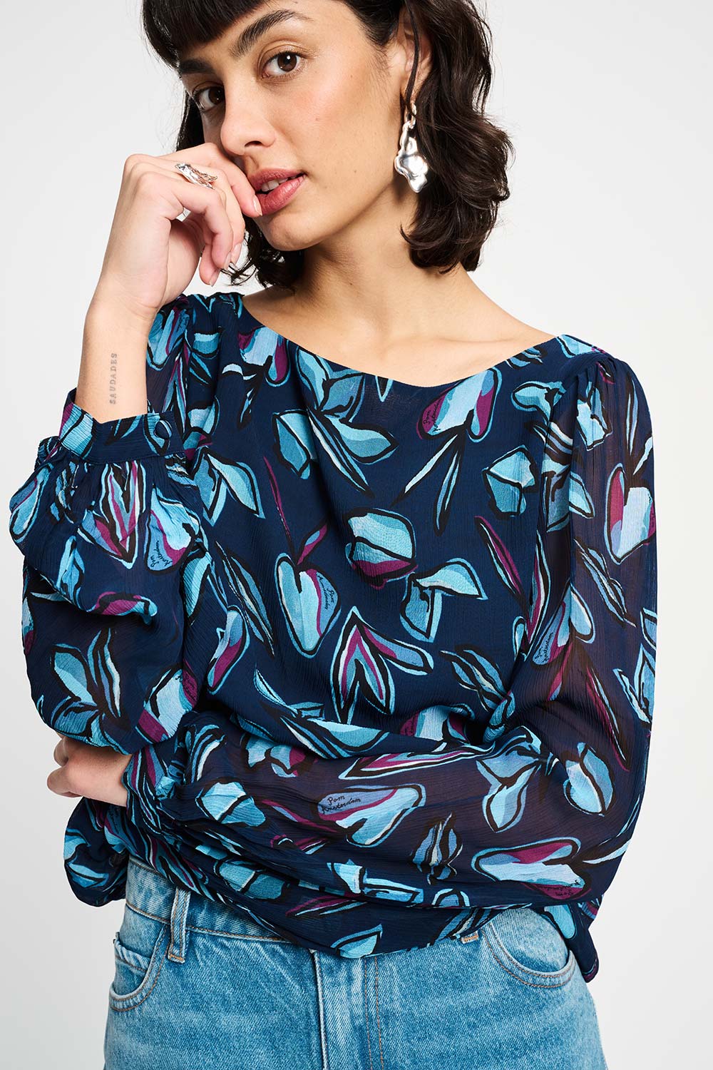 POM Amsterdam Tops TOP - Dashing Nights