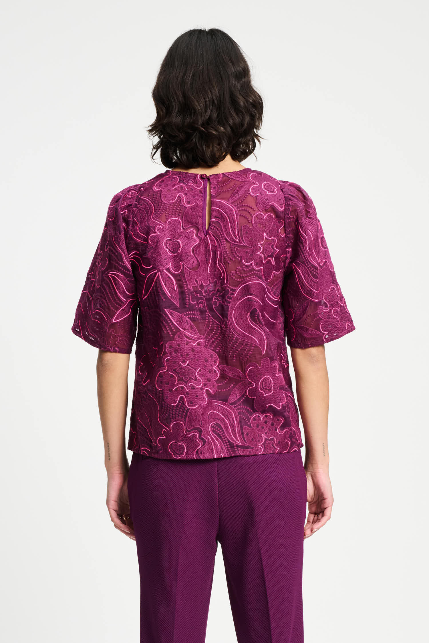 POM Amsterdam Tops TOP - Dashing Plum