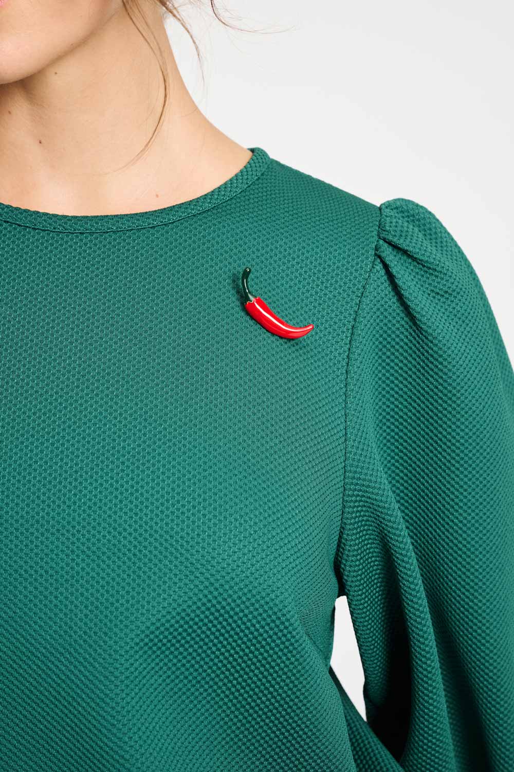 POM Amsterdam Tops TOP - Kae Pine Green