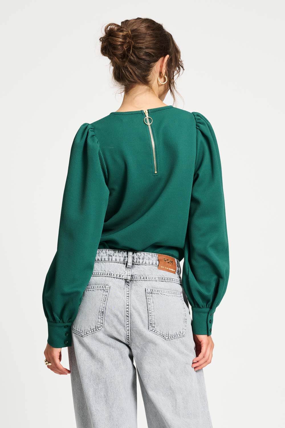 POM Amsterdam Tops TOP - Kae Pine Green