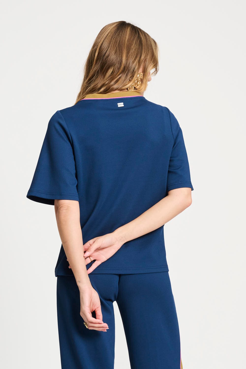 POM Amsterdam Tops TOP - Rosie Blue