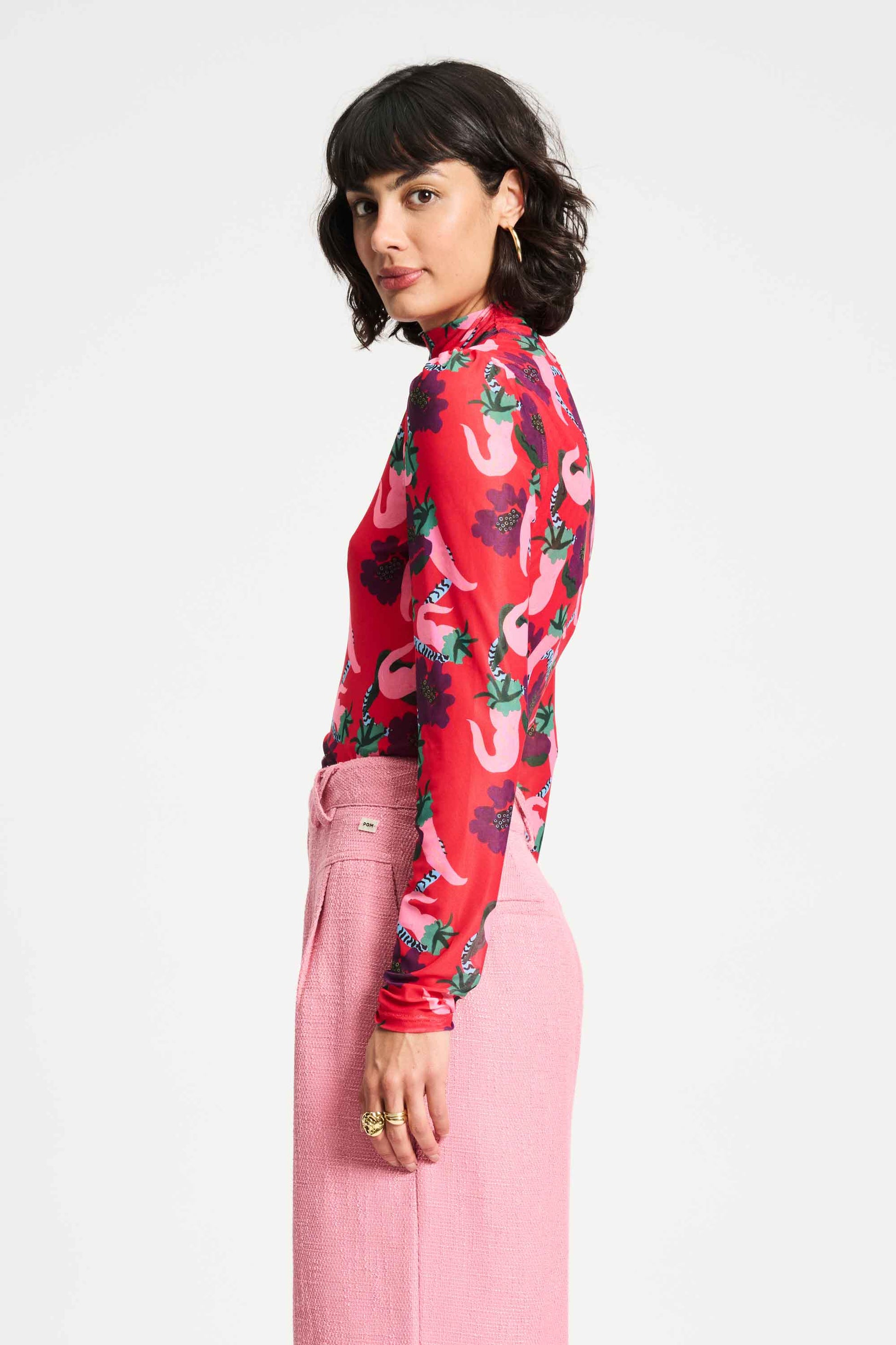 POM Amsterdam Turtlenecks TURTLENECK - Picnic Delight