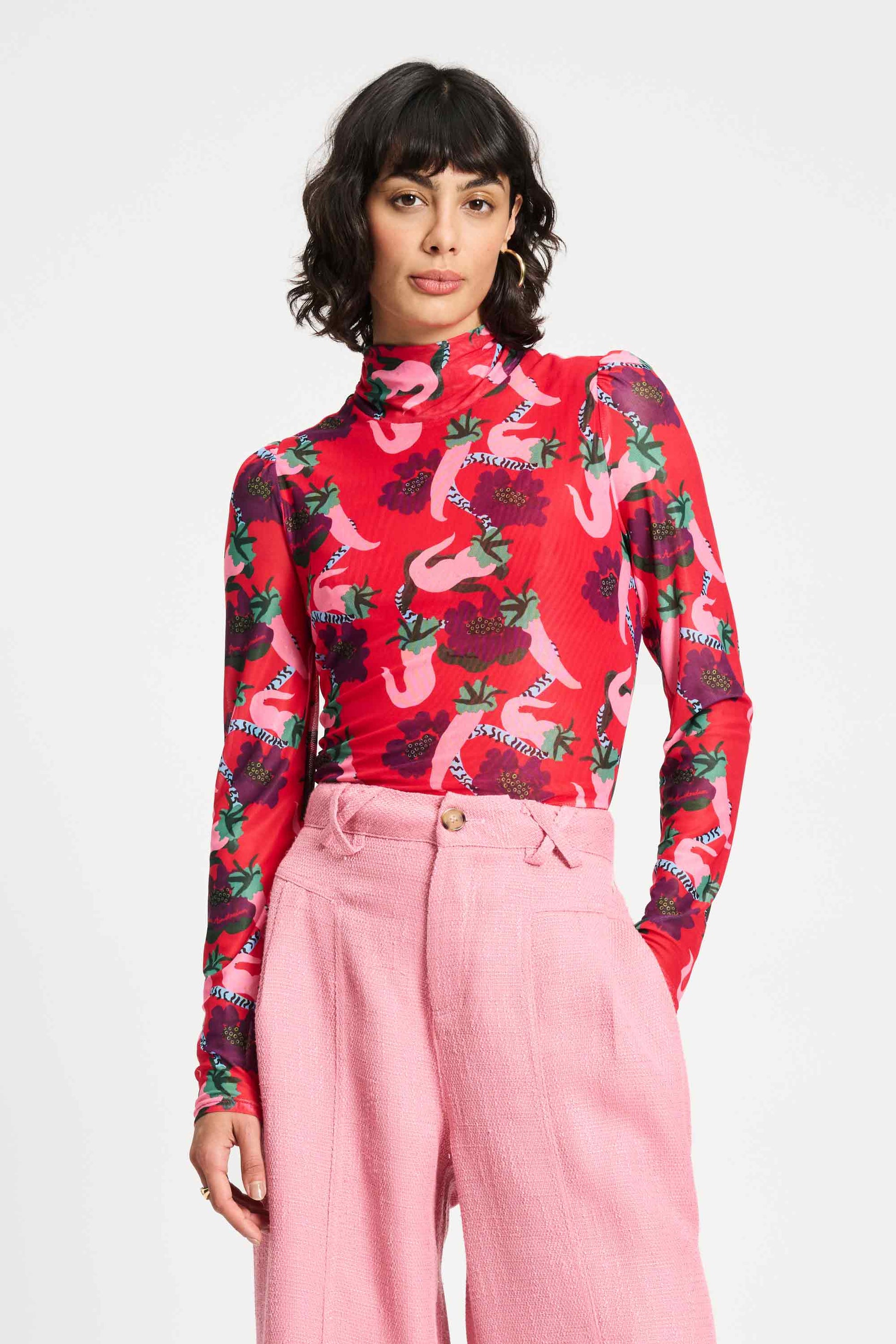 POM Amsterdam Turtlenecks TURTLENECK - Picnic Delight