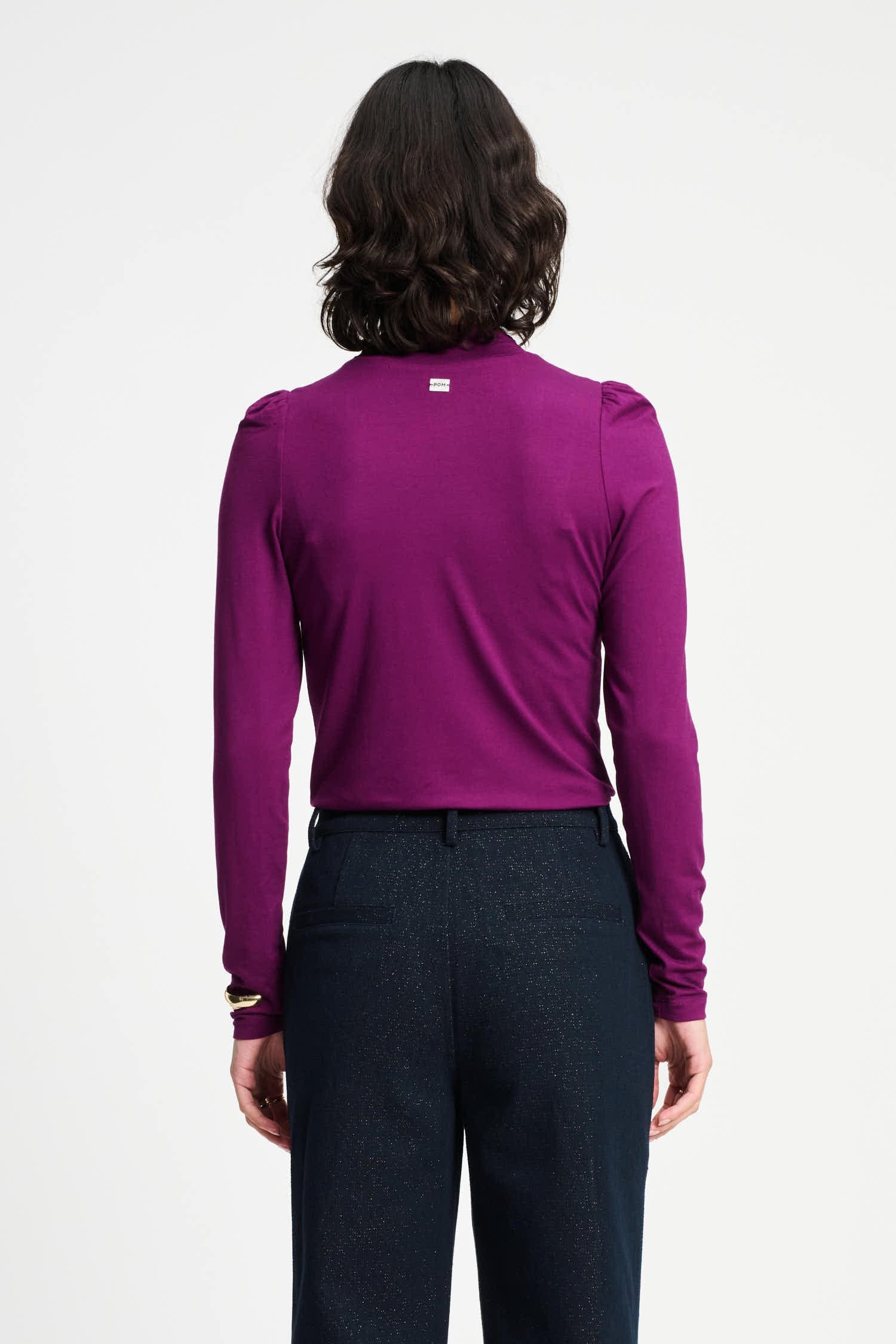 POM Amsterdam Turtlenecks TURTLENECK - Plum
