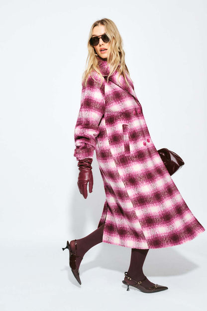 VESTE - Chris Pink Check