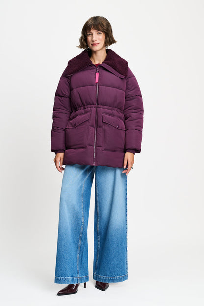 VESTE - Camille Dark Plum