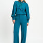 ÉCHARPE - Maya Bloom Teal Green