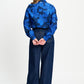 BLOUSE - Jade Bloom Cobalt Blue
