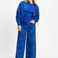 BLOUSE - Yuki Animal Eternal Blue