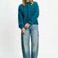 CARDIGAN - Meryl Teal Green