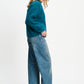 CARDIGAN - Meryl Teal Green