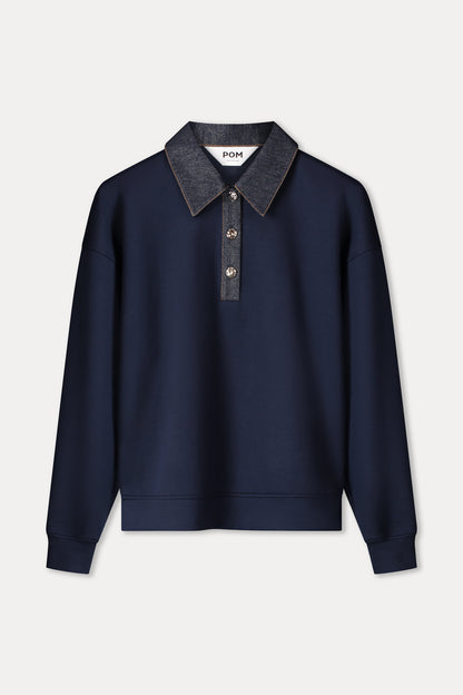 SWEATER - Becky Eternal Blue