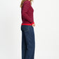 PULLOVER - Riley Striped Rouge Blue