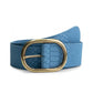 POM Amsterdam Belts CEINTURE - Olivia Suede Sky Blue