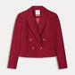 POM Amsterdam Blazers BLAZER - Burgundy Red Short